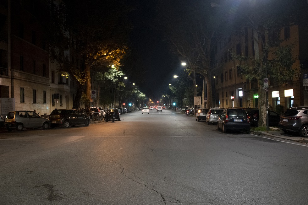 Nuova illuminazione, raddoppiano i punti luce sul Viale dei Mille