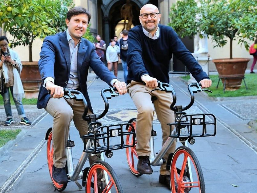 a firenze si possono noleggiare biciclette