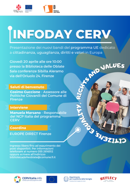 Infoday sul programma europeo per diritti, cittadini e uguaglianza ...