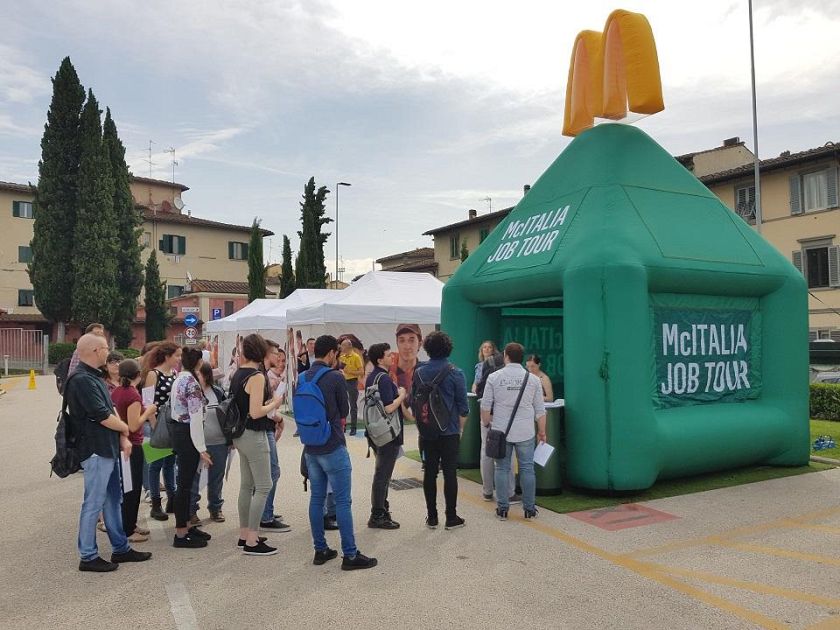 McItalia Job Tour colloqui a Firenze • Nove da Firenze