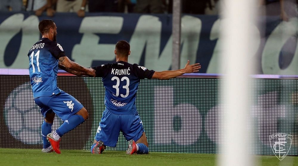 Empoli vs Cagliari 2 - 0 Prestazione convincente dell'Empoli. Il