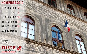 Calendario del mese di novembre 2019