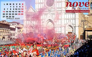 Calendario del mese di aprile 2020