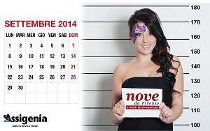 Calendario del mese di settembre 2014